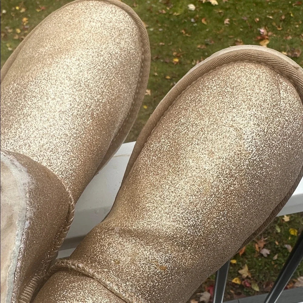UGG Mini Bailey Bow Sparkle Boot